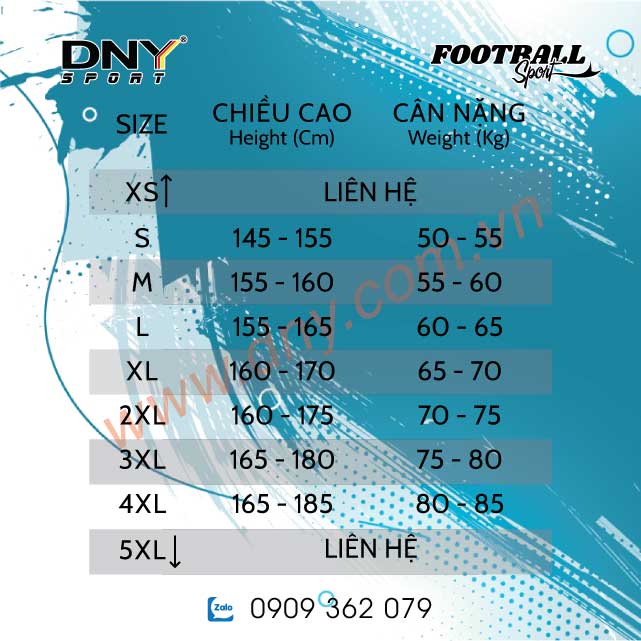 ÁO BÓNG ĐÁ TỰ THIẾT KẾ | DNY 2502080053